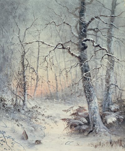 Winterfrühstück von Joseph Farquharson